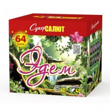 Фейерверк, салют СС7473_Салют_"Эдем" (1,0х64)_1/4/1 в Казани
