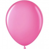 Шар (12''/30 см) Ярко-розовый, пастель, 100 шт.