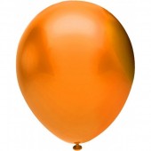 Шар (12''/30 см) Оранжевый (916), металлик, 50 шт.