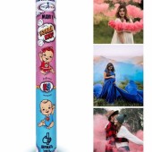 МДП2_Мегапир_Дымовой_фонтан_ручной_60_сек_БЕЛЫЙ (30сек) В Розовый (30сек).  5/20