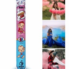 МДП2_Мегапир_Дымовой_фонтан_ручной_60_сек_БЕЛЫЙ (30сек) В Розовый (30сек).  5/20