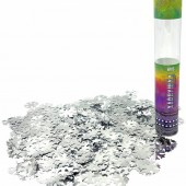 М103_Марксан_Пневмохлопушка 30 см (сереб. снежинки)_100/1